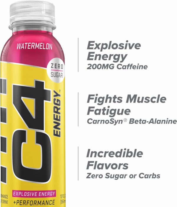 Cellucor’s C4 Energy (Non Carbonated): Watermelon - Image 3