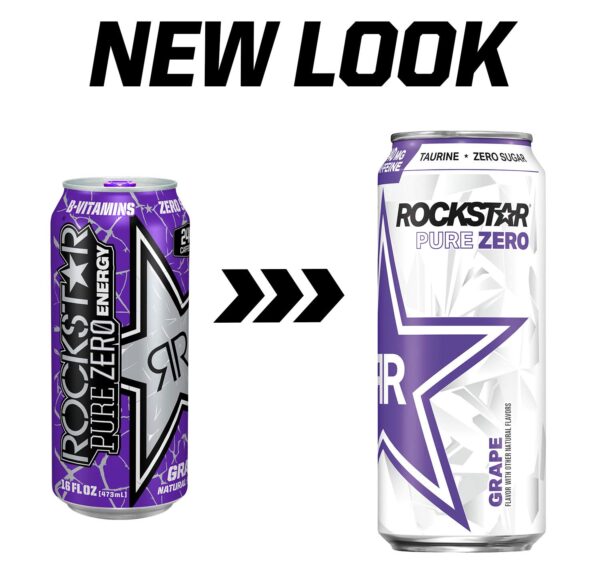 Rockstar Energy Pure Zero Grape - Image 2