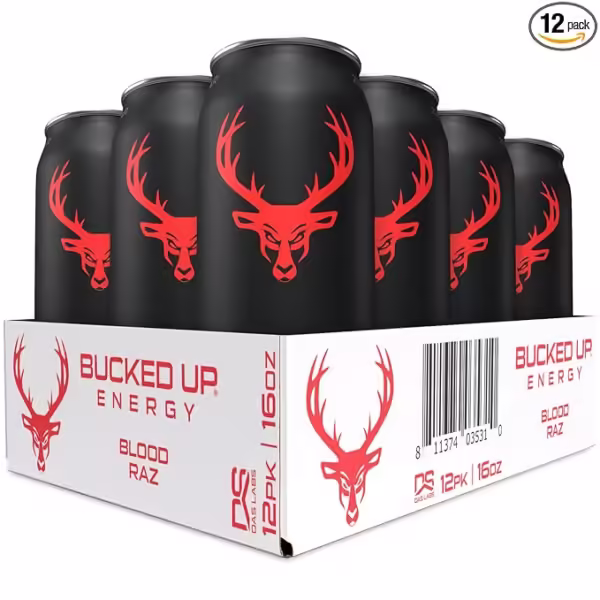Bucked Up Energy Blood Raz