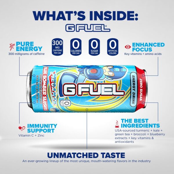 G Fuel Blue Raspberry Vanilla - Image 4