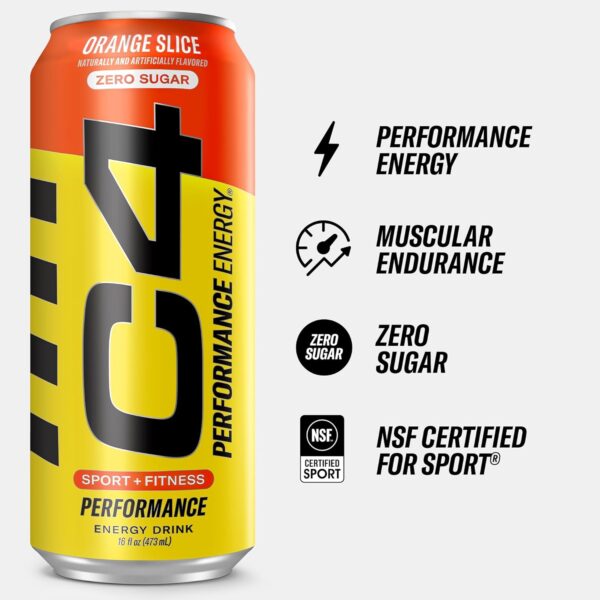 C4 Sport and Fitness Orange Slice - Image 2