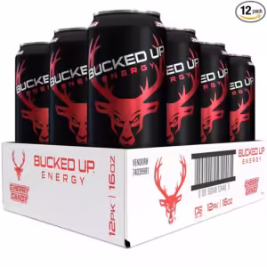 Bucked Up Energy Cherry Hard Candy