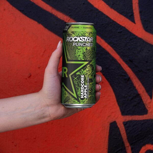 Rockstar Punched Energy Hardcore Apple - Image 2