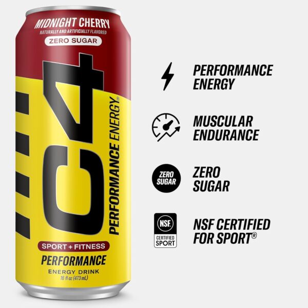 C4 Sport and Fitness Midnight Cherry - Image 2