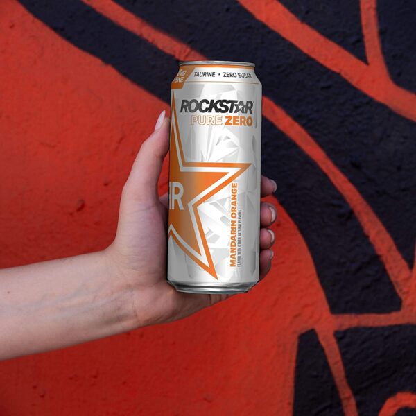 Rockstar Energy Pure Zero Mandarin Orange - Image 2