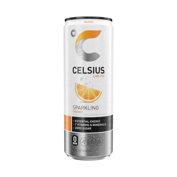 Celsius Functional Sparkling Orange - Image 2