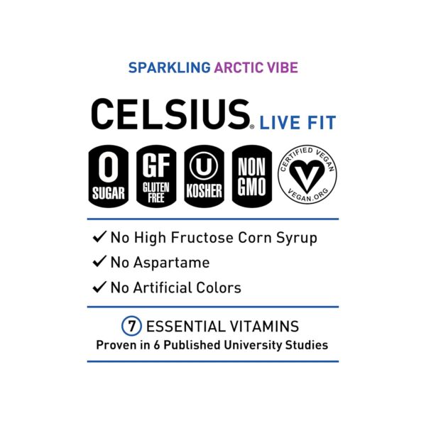 Celsius Functional Sparkling Artic Vibe - Image 2