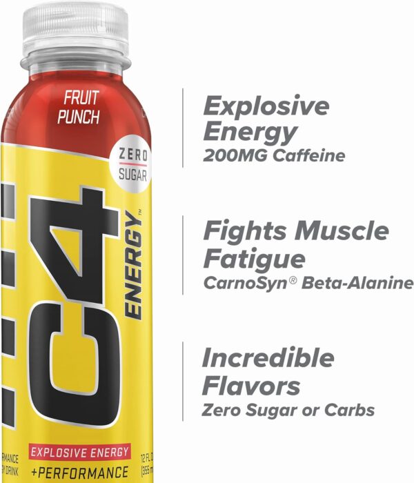 C4 Ultimate Non Carbonated Fruit Punch - Image 5