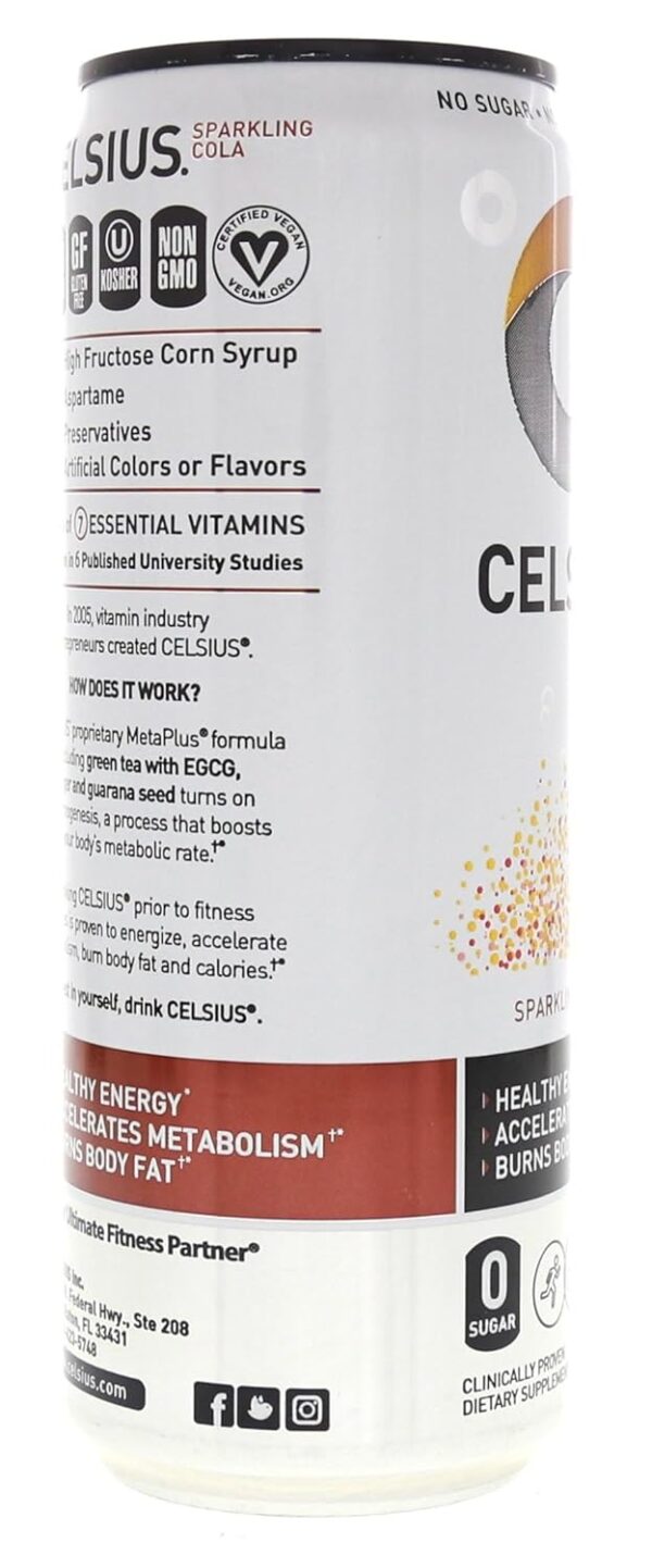 Celsius Functional Sparkling Cola - Image 5