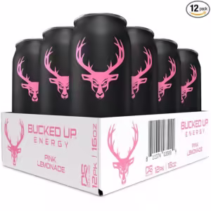 Bucked Up Energy Pink Lemonade