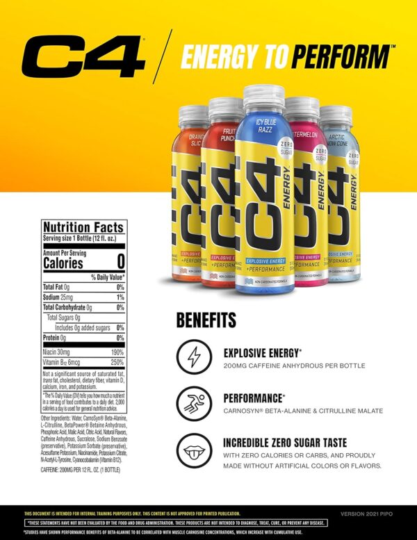 C4 Ultimate Non Carbonated Fruit Punch - Image 7