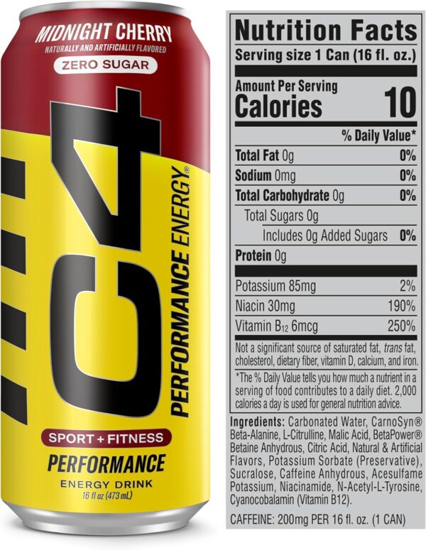C4 Sport and Fitness Midnight Cherry - Image 7