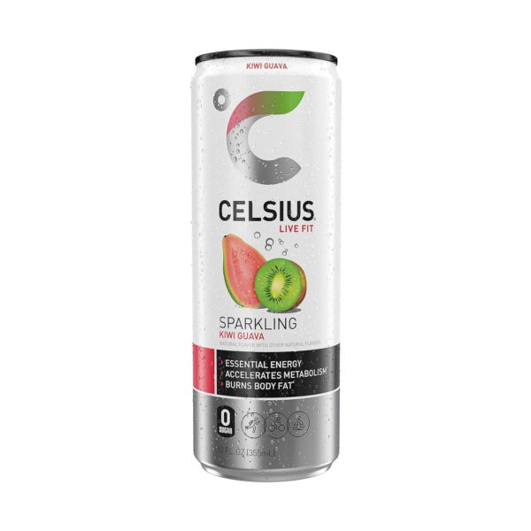 Celsius Functional Sparkling Kiwi Guava - Image 6