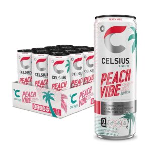 Celsius Functional Sparkling Peach Vibe