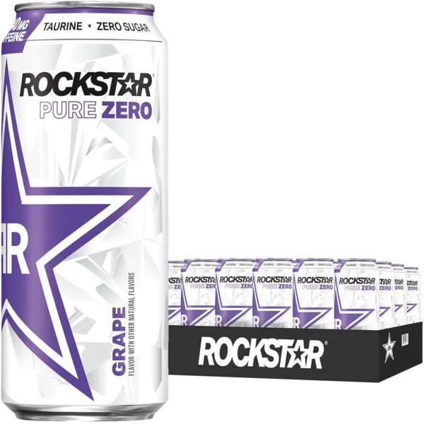 Rockstar Energy Pure Zero Grape - Image 3