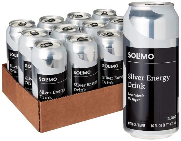 Amazon's Solmio Silver Energy Drink