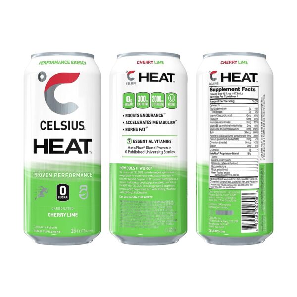 Celsius Essentials Sparkling Cherry Limeaid - Image 4
