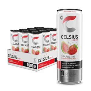 Celsius Functional Sparkling Strawberry Guava