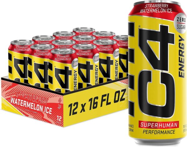 C4 Sport and Fitness Strawberry Watermelon Ice
