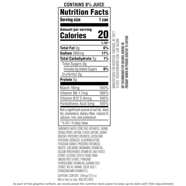 Rockstar Punched Energy Fruit Punch - Image 4