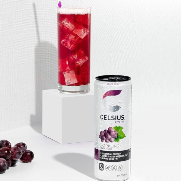Celsius Functional Sparkling Grape Rush - Image 5
