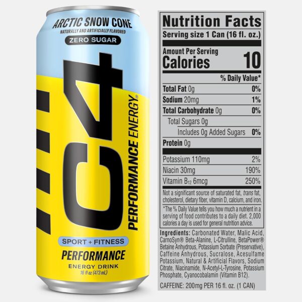 C4 Sport and Fitness Arctic Snow Cone - Image 7