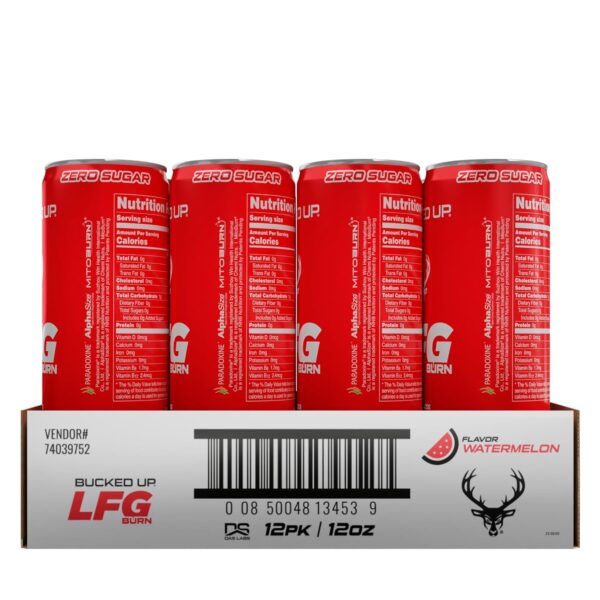 Bucked Up LFG Burn Energy Watermelon - Image 4