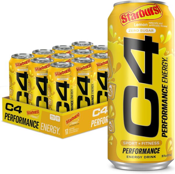 C4 Sport and Fitness Starburst Lemon