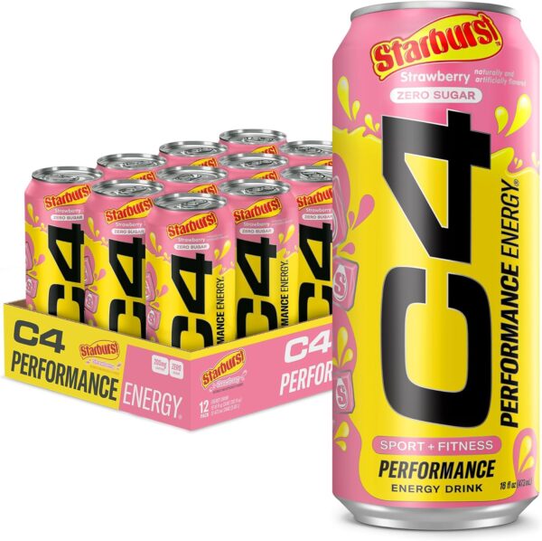 C4 Sport and Fitness Starburst Strawberry