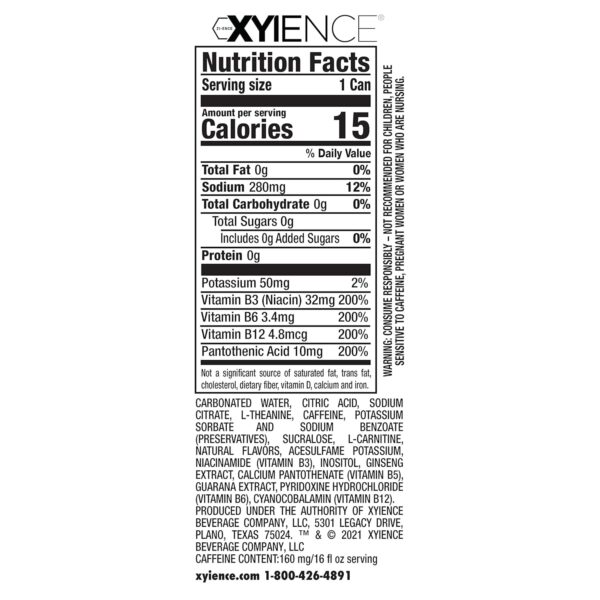 Xyience Energy Frost Berry Blast - Image 4