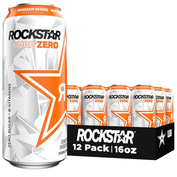 Rockstar Energy Pure Zero Mandarin Orange