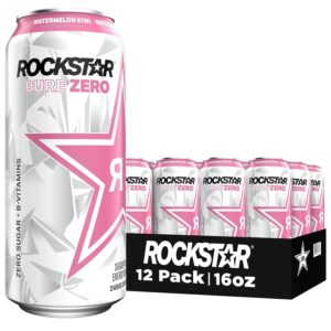 Rockstar Pure Zero: Watermelon Kiwi