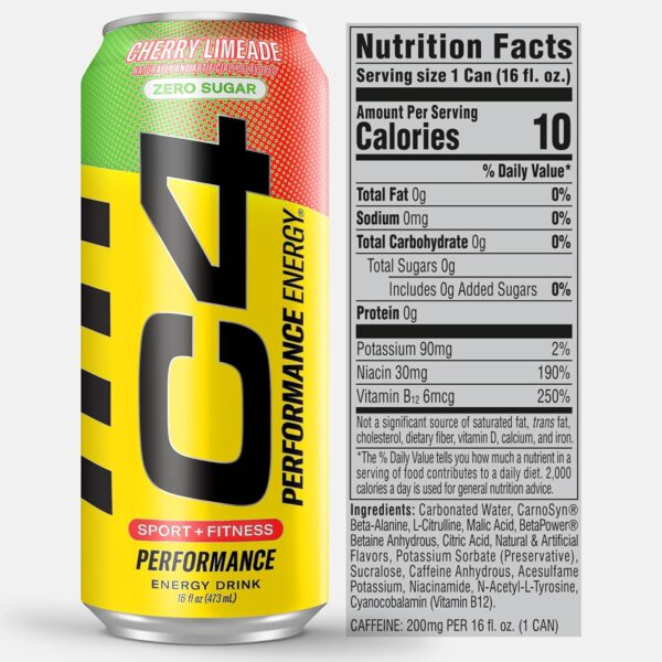 C4 Sport and Fitness Cherry Limeade - Image 4