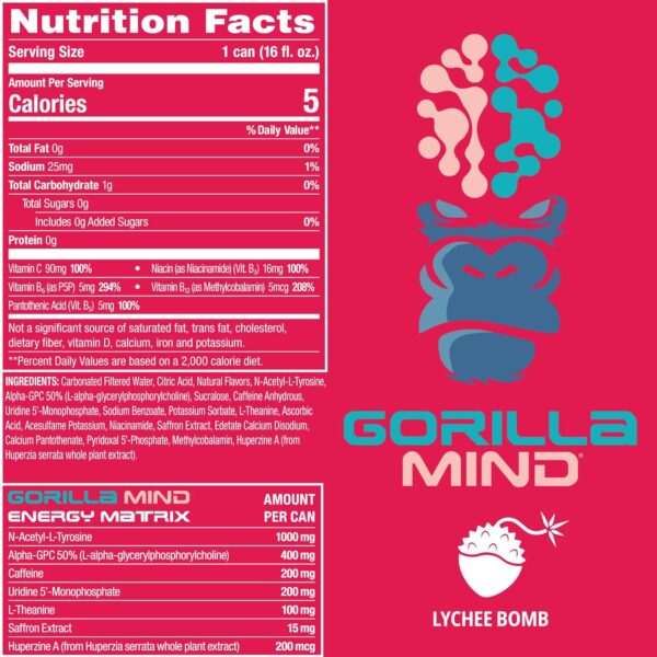 Gorilla Mind Lychee Bomb - Image 3