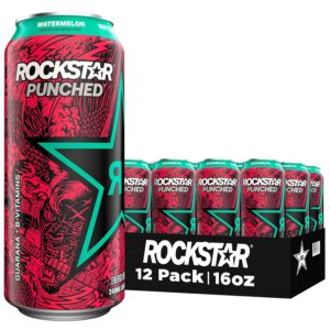 Rockstar Punched Energy Watermelon