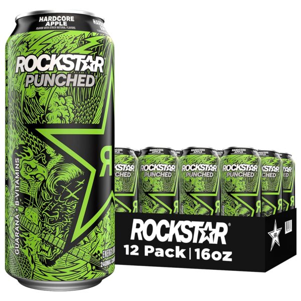 Rockstar Punched Energy Hardcore Apple