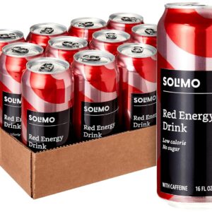 Amazon’s Solimo Red Energy Drink