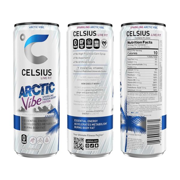Celsius Functional Sparkling Artic Vibe - Image 5