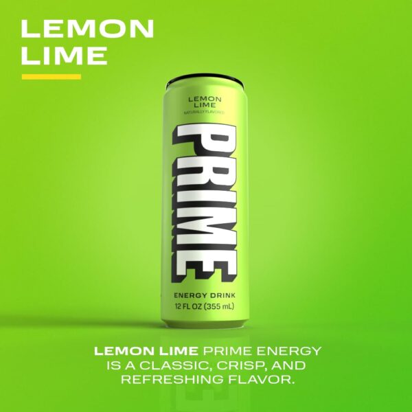 PRIME Energy Lemon Lime - Image 2