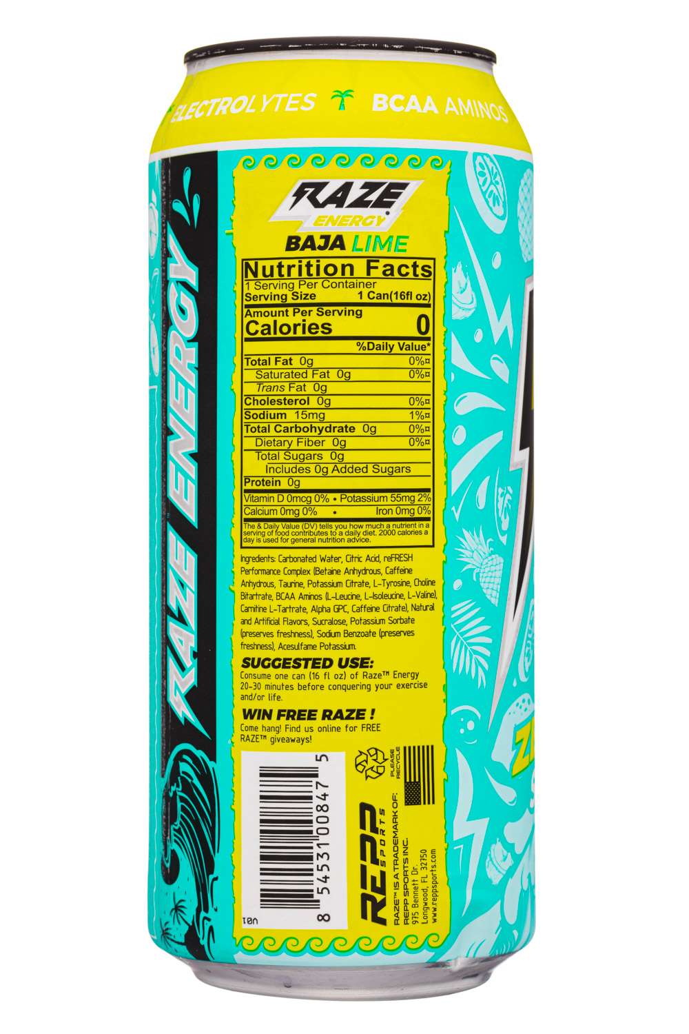 Raze Energy Baja Lime - Image 4