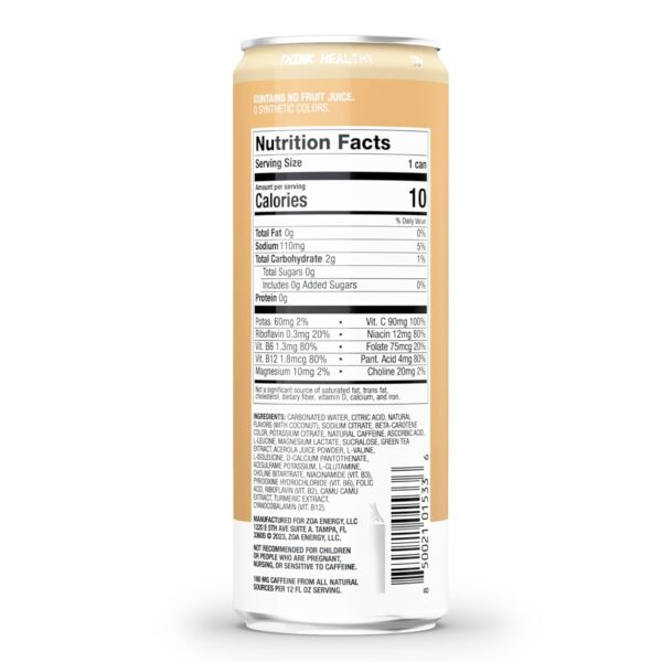 ZOA Energy Pineapple Coconut - Image 2
