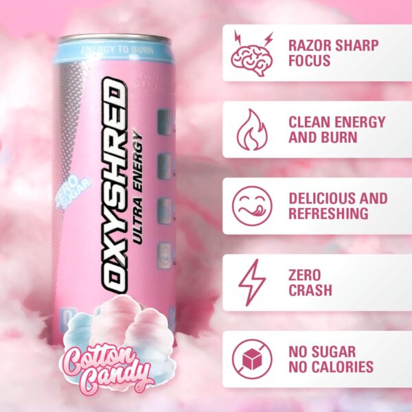 EHP Labs Oxyshred Cotton Candy - Image 3