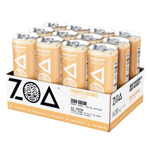 ZOA Energy Pineapple Coconut