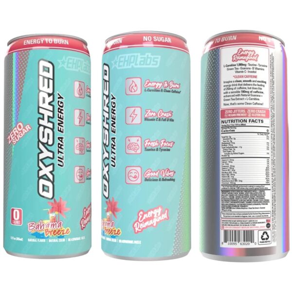 EHP Labs Oxyshred Bahama Breeeze - Image 5