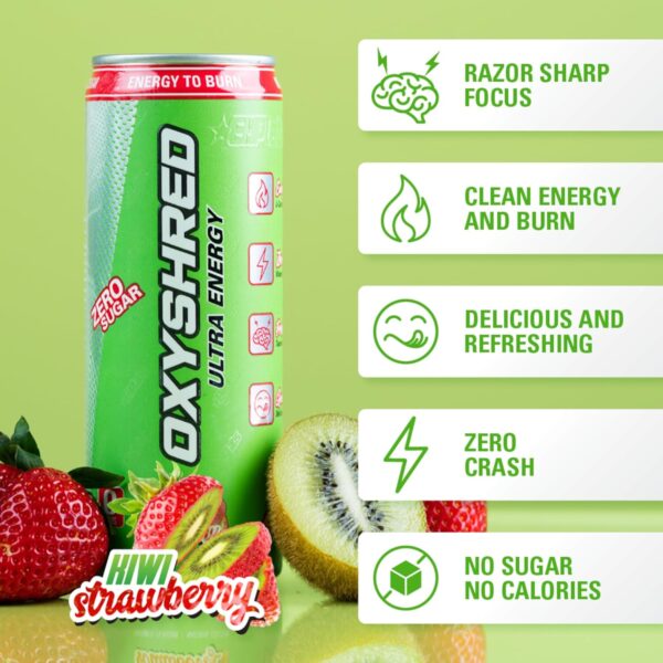 EHP Labs Oxyshred Kiwi Strawberry - Image 4