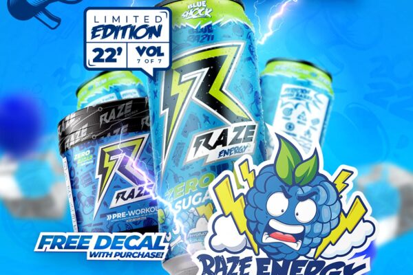 Raze Energy Blue Shock - Image 4
