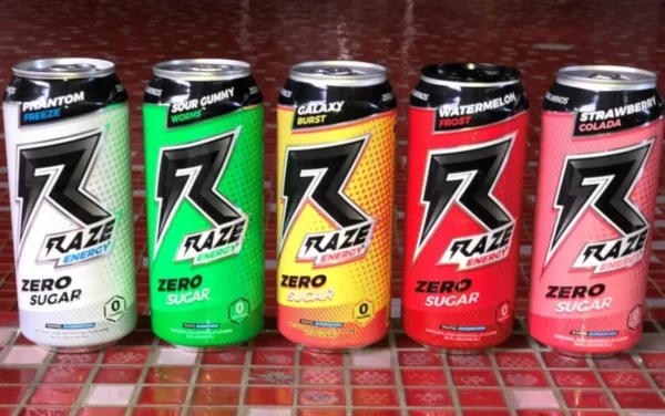 Raze Energy Sour Gummy Worms - Image 5