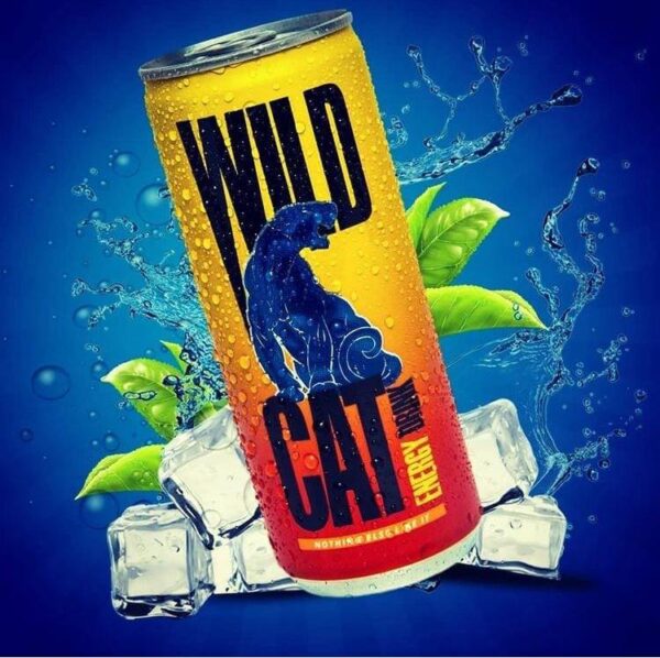 Wild Cat Energy Drink: Blue Berry - Image 3