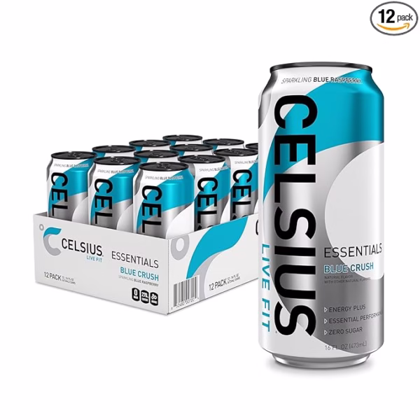 Celsius Essentials Sparkling Blue Crash