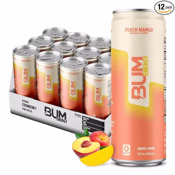 BUM Energy Peach Mango